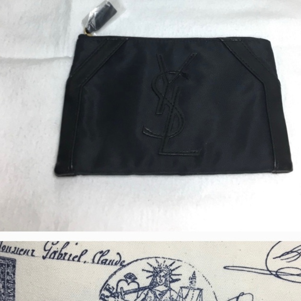 Yves Saint Lauren Cosmetic Zip bag